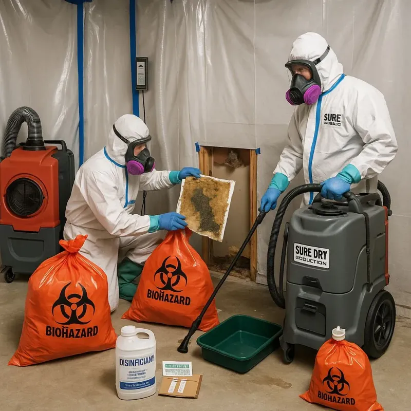 Contaminated Water Handling Protocols process in Pine Bluff, AR