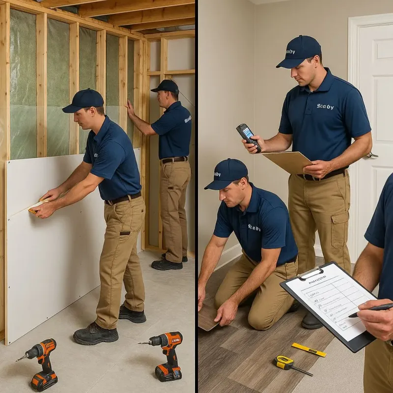 Repairs and Reconstruction process in Pine Bluff, AR